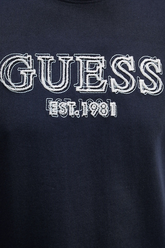 Guess t-shirt bawełniany M6RI22.K8FQ4 granatowy