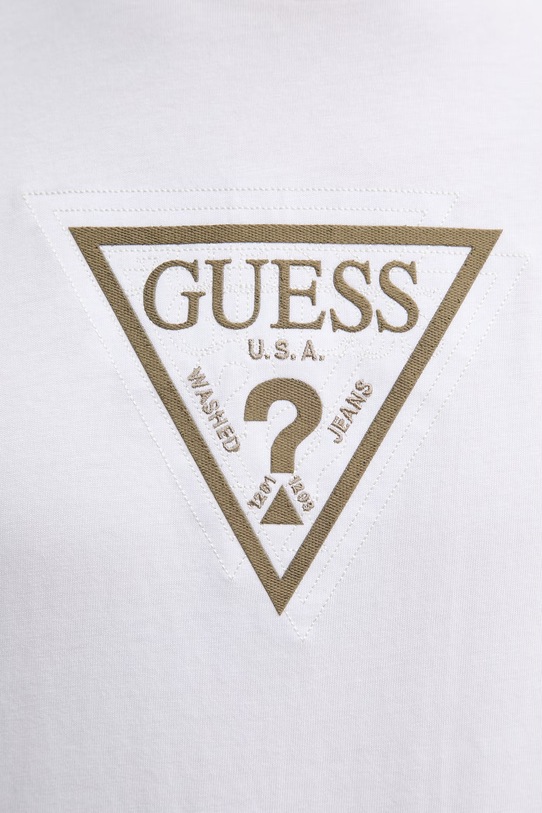 Bavlněné tričko Guess TERRY M6RI23.K8FQ4 bílá