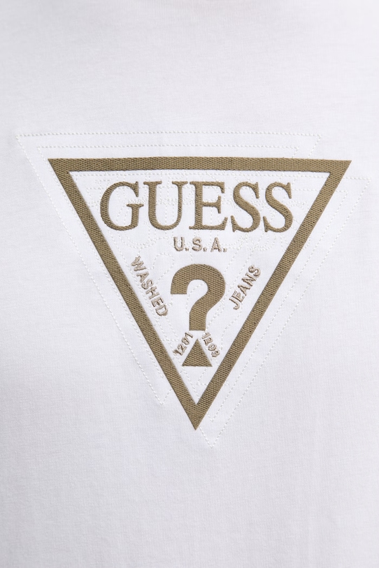 Bavlněné tričko Guess TERRY M6RI23.K8FQ4 bílá