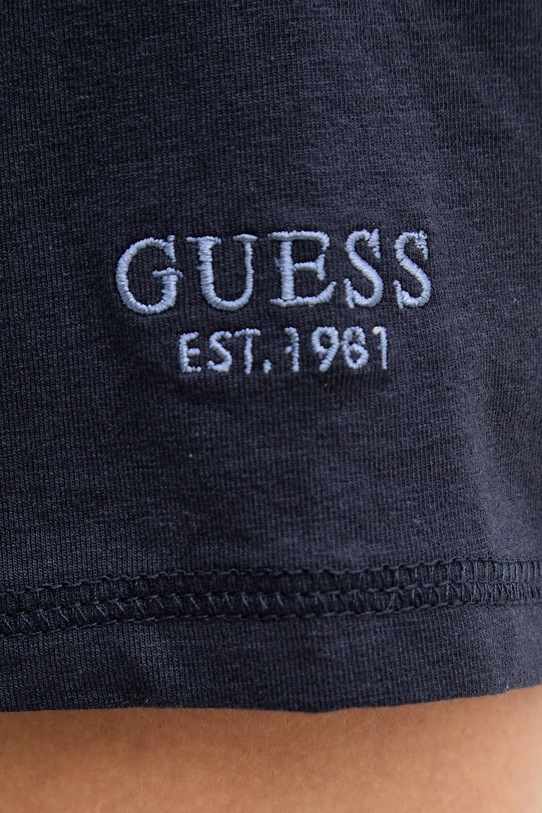 Guess t-shirt M6RI62.JR06K granatowy