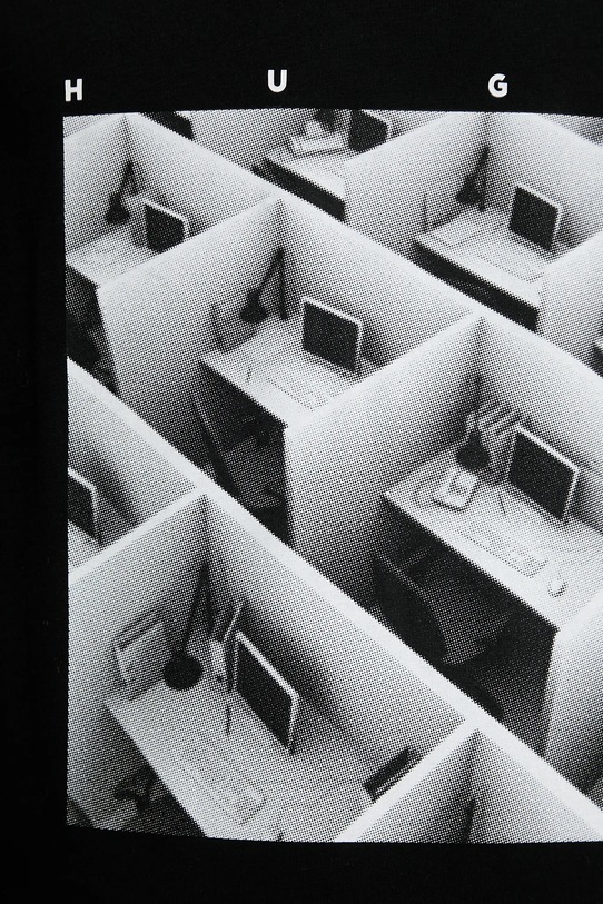 Pamučna majica HUGO Dodger 50553330 crna