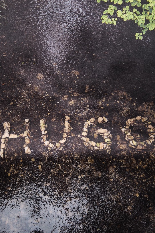 HUGO t-shirt bawełniany Doreston 50554319 biały