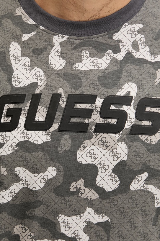 Guess t-shirt bawełniany CHAYTON Z6RI05.I3Z14 szary
