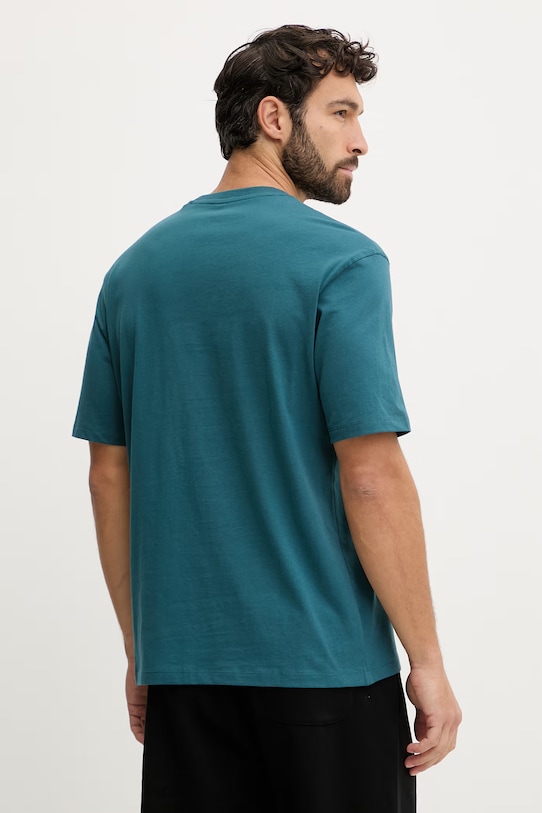 Odzież Guess t-shirt bawełniany LOKNI Z6RI09.I3Z14 turkusowy