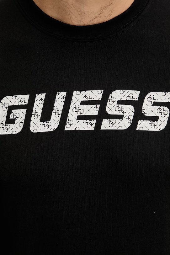 Guess t-shirt bawełniany MASKA Z6RI15.I3Z14 czarny