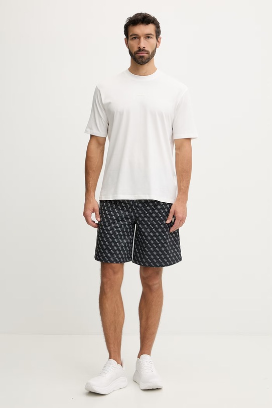 Guess t-shirt bawełniany GIANO Z6RI16.I3Z14 beżowy SS26