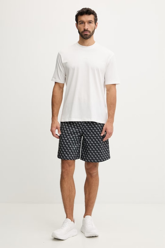 Guess t-shirt bawełniany GIANO Z6RI16.I3Z14 beżowy SS26