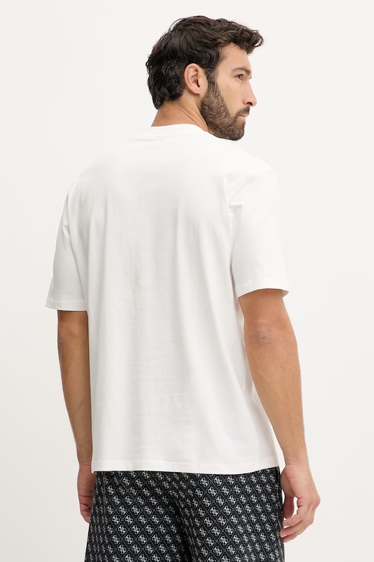 Odzież Guess t-shirt bawełniany GIANO Z6RI16.I3Z14 beżowy