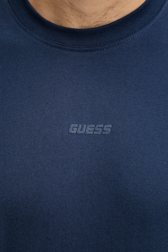 Guess t-shirt bawełniany GIANO Z6RI16.I3Z14 granatowy