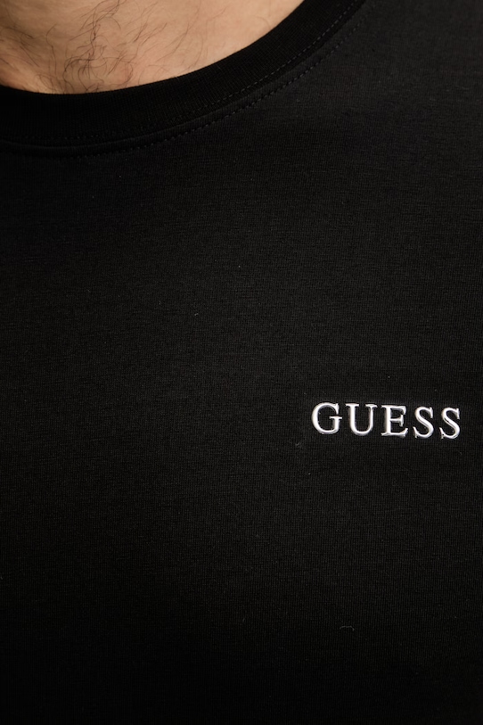 Guess t-shirt bawełniany MARZIO Z6RI17.I3Z14 czarny