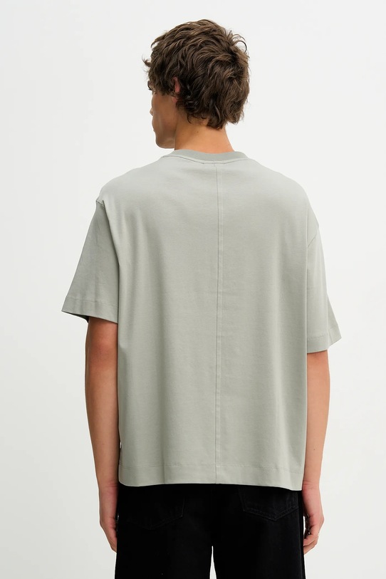 Odzież Calvin Klein t-shirt bawełniany LV04LE200G zielony