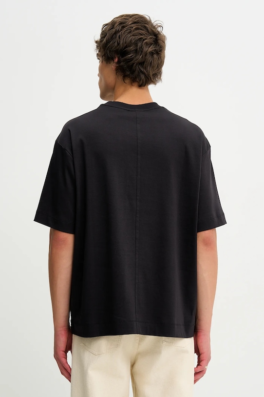 Odzież Calvin Klein t-shirt bawełniany LV04LE200G czarny