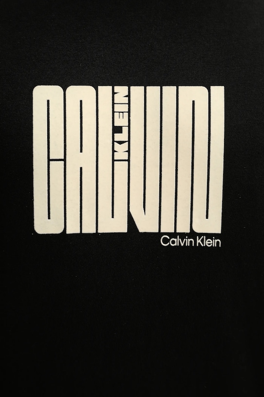 Хлопковая футболка Calvin Klein LV04RE832G чёрный