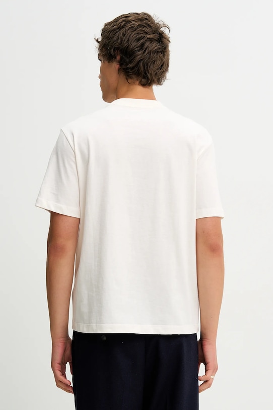 Odzież Calvin Klein t-shirt bawełniany LV04RE833G beżowy