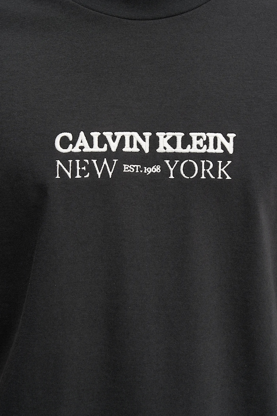 Calvin Klein t-shirt bawełniany LV04RE833G szary
