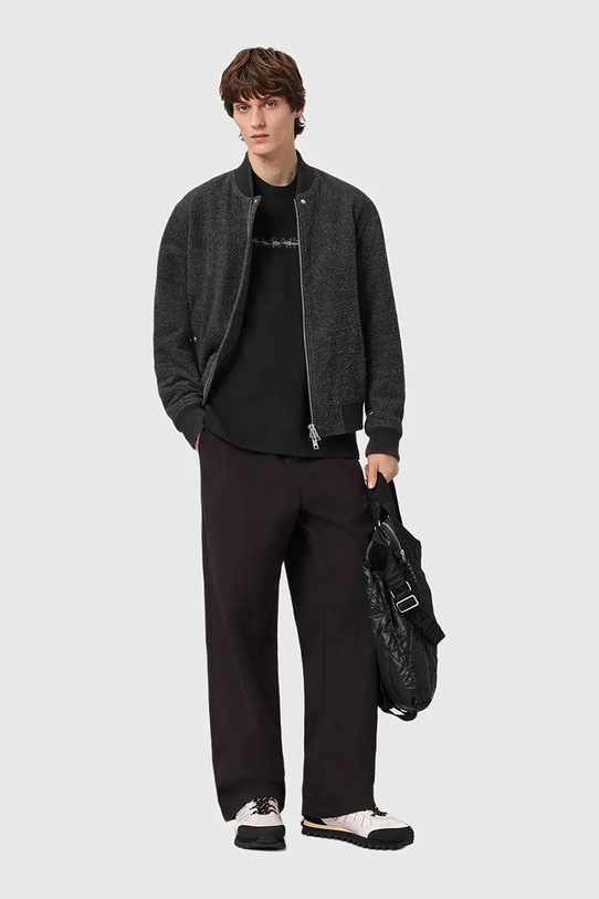 AllSaints t-shirt bawełniany czarny M038PD