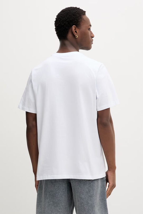 Odzież MSGM t-shirt męski bawełniany 4040MM120N.267002 biały