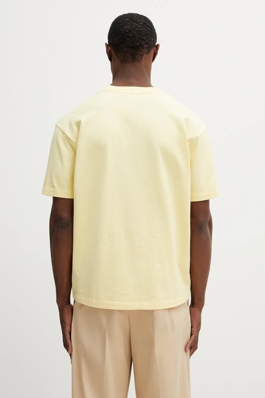 Odzież Drôle de Monsieur t-shirt bawełniany Lobster Cup J.TS289.CO248.LYL żółty