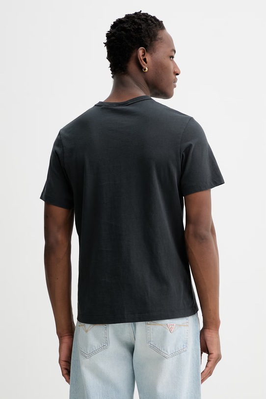 Odzież Guess Originals t-shirt bawełniany M6RI54.K8FQ4 czarny