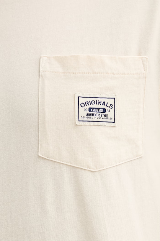 Pamučna majica Guess Originals M6RI60.K8FQ4 bež