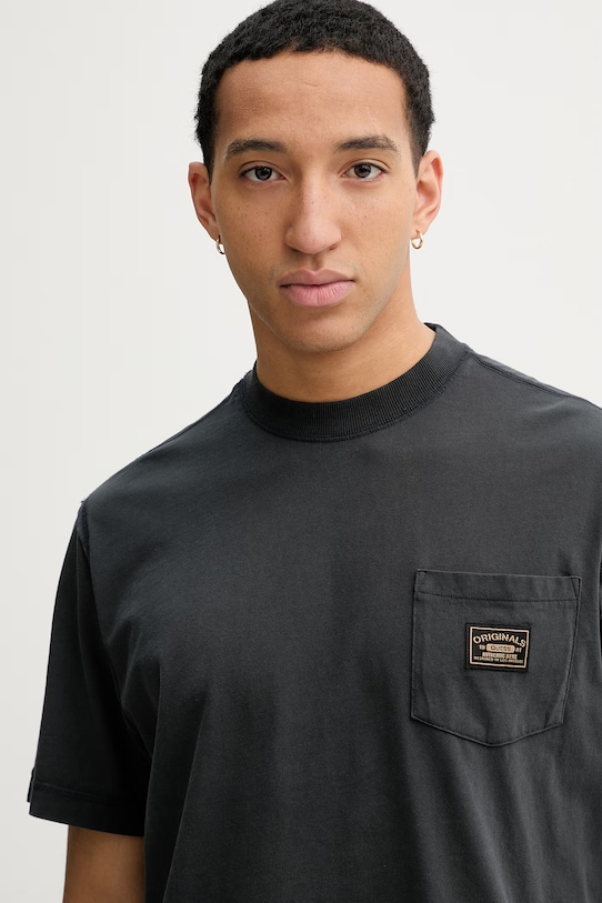 Guess Originals t-shirt bawełniany czarny M6RI60.K8FQ4