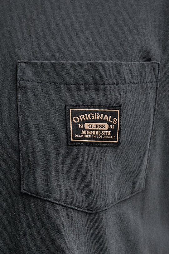 Guess Originals t-shirt bawełniany M6RI60.K8FQ4 czarny