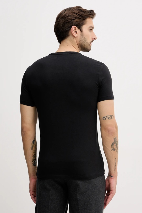 Odzież Polo Ralph Lauren t-shirt bawełniany 2-pack 710B14689 czarny