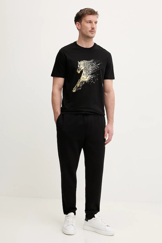 Armani Exchange t-shirt bawełniany XM001991.AF10364 czarny SS26