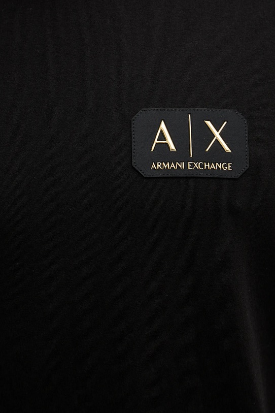 Armani Exchange t-shirt bawełniany XM002178.AF12308 czarny