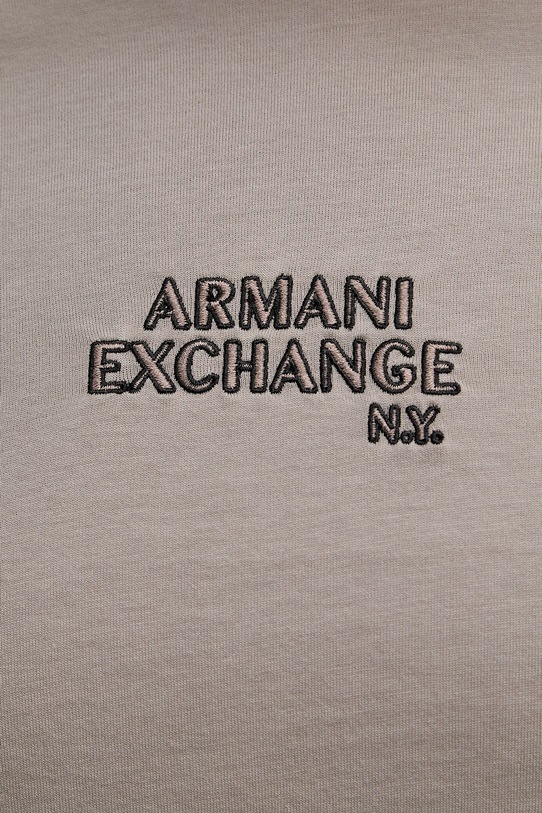Armani Exchange t-shirt bawełniany XM001784.AF10356 beżowy