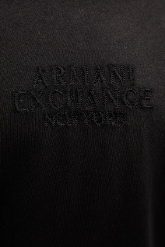Armani Exchange t-shirt bawełniany XM001786.AF13357 czarny
