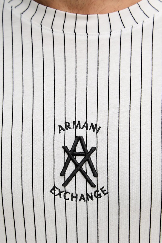 Armani Exchange t-shirt bawełniany XM001791.AF10356 biały