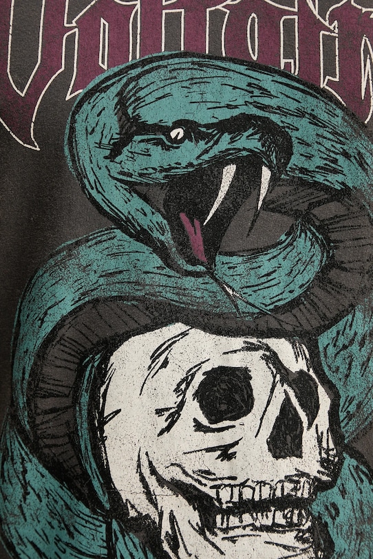 ZADIG&VOLTAIRE t-shirt bawełniany JMTS01751 brązowy