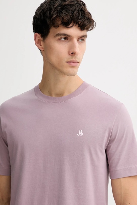 Marc O'Polo t-shirt bawełniany różowy 620201251054