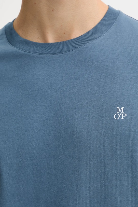 Marc O'Polo t-shirt bawełniany 620201251054 niebieski