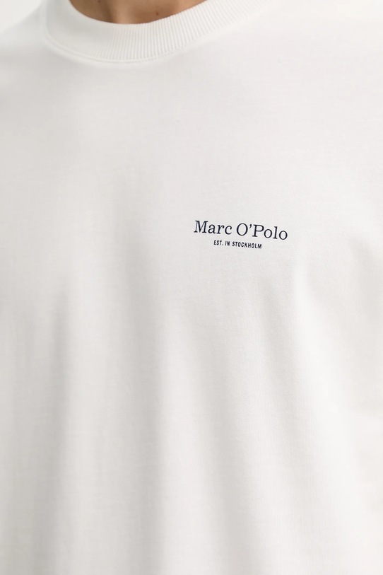 Marc O'Polo t-shirt bawełniany 620206451044 beżowy