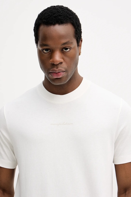 Marc O'Polo t-shirt bawełniany biały 5000007709