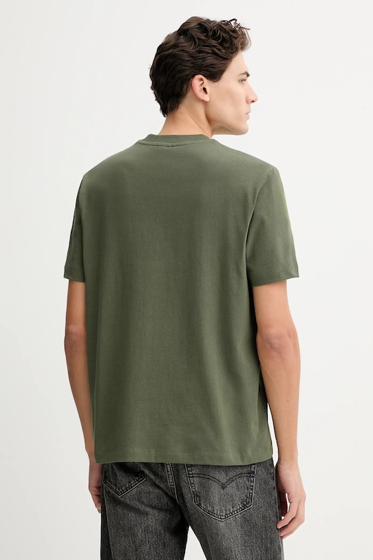 Odzież Marc O'Polo t-shirt bawełniany 5000007709 zielony