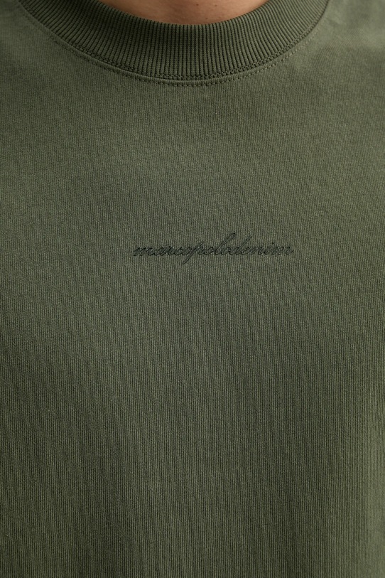 Бавовняна футболка Marc O'Polo 5000007709 зелений