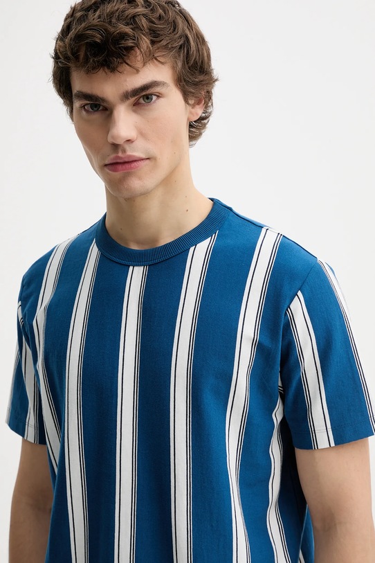 Marc O'Polo t-shirt bawełniany granatowy 5000007714