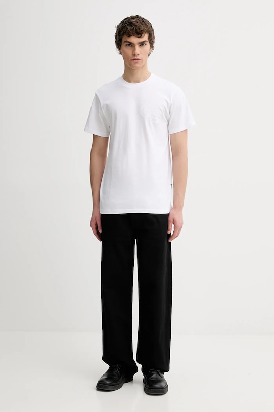 G-Star t-shirt bawełniany D26868.C336 biały SS26