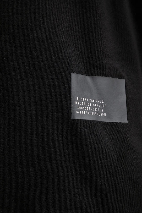 G-Star t-shirt bawełniany D26855.C336 czarny