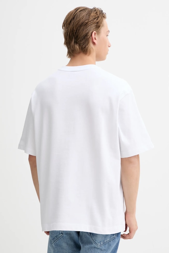 Odzież G-Star t-shirt bawełniany D27985.D709 biały