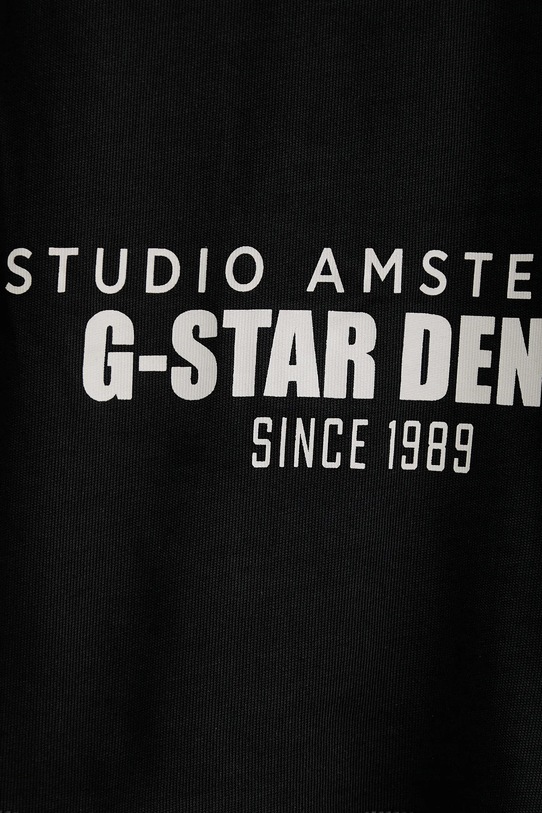 Bavlněné tričko G-Star D27985.D709 černá