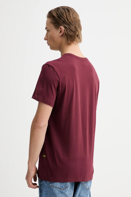 Odzież G-Star t-shirt bawełniany D16411.336.4608 czerwony