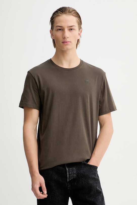 G-Star t-shirt bawełniany bawełna zielony D16411.336.H336