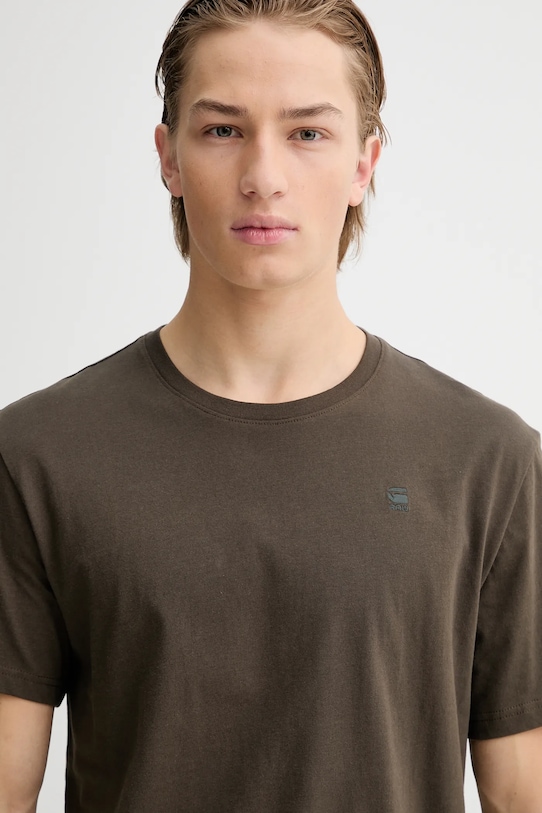 G-Star t-shirt bawełniany zielony D16411.336.H336