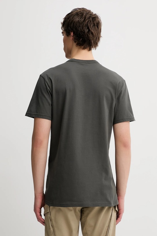 Odzież G-Star t-shirt bawełniany D24449.336.995 szary