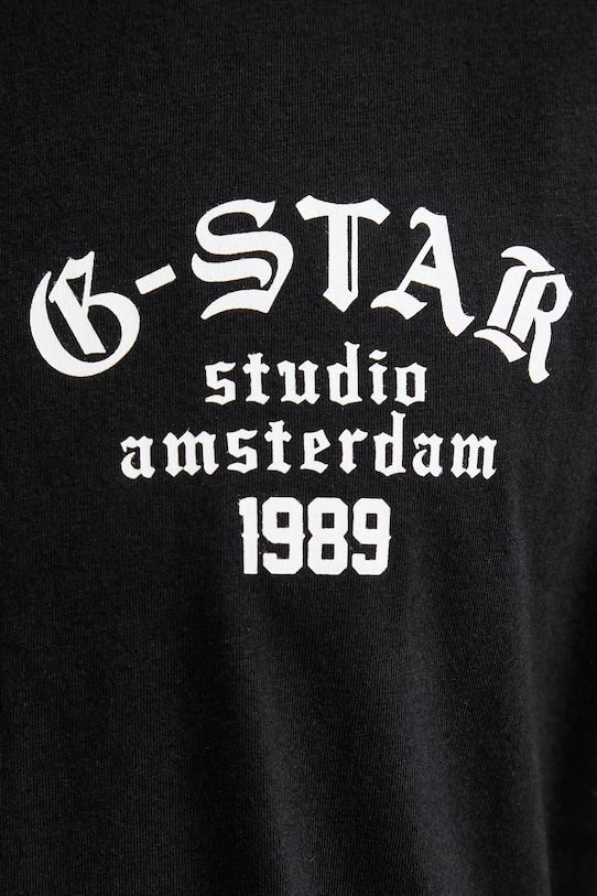 G-Star t-shirt bawełniany D26862.336 czarny