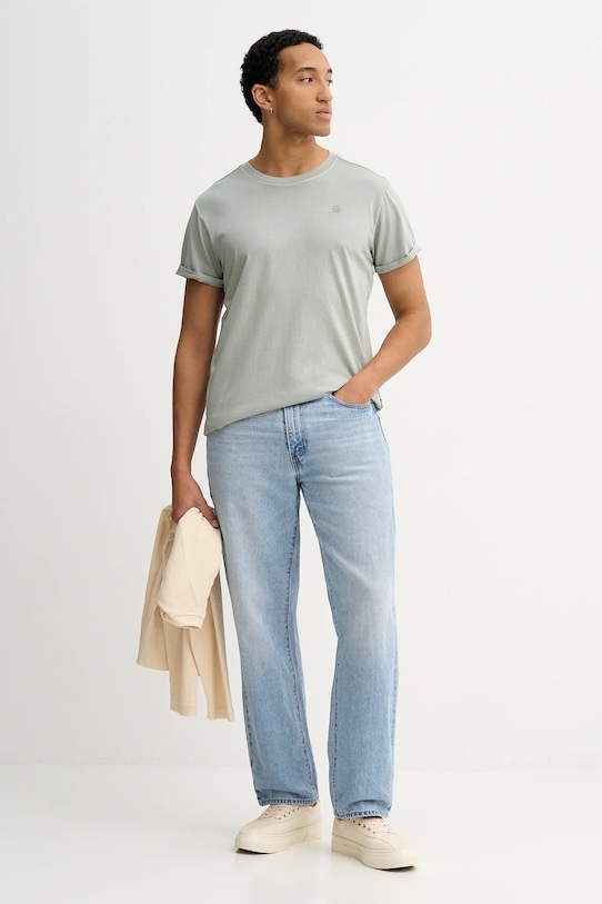 G-Star t-shirt in cotone D16396.2653.D149 verde SS26